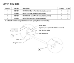 LEVER ARM KITS
